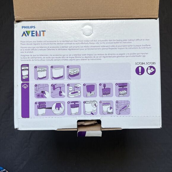 Philips Avent SCF284/05 3-in-1 Electric Steam Sterilizer NIB Baby Care Gift Home - Picture 11 of 16